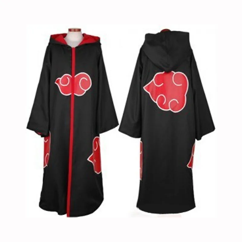 Костюм для косплевечерние аниме Акацуки костюмы на Хэллоуин плащ Итачи учихи