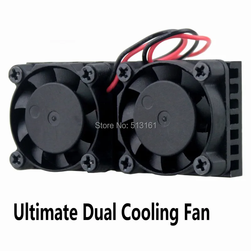 20 шт. Gdstime Ultimate Raspberry Dual Fan Heatsink Cooler Double Cooling для Pi 3/2/NESPI Case | Компьютеры и офис