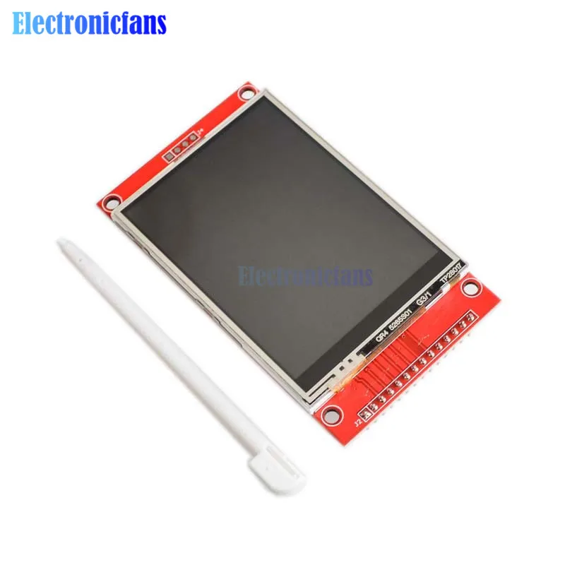 3 2 дюйма 320*240 TFT ЖК дисплей экран с драйвером сенсорной панели IC ILI9341 240(RGB)* 320 SPI