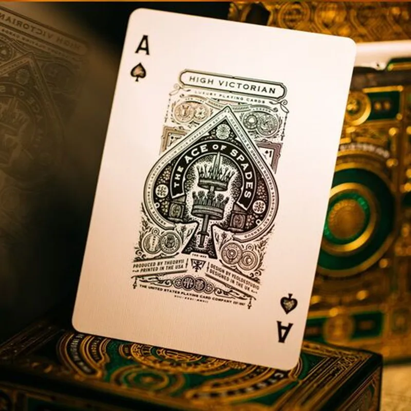 1 шт. Викторианский покер от Theory11 Vitoria американская игральная карта Волшебный