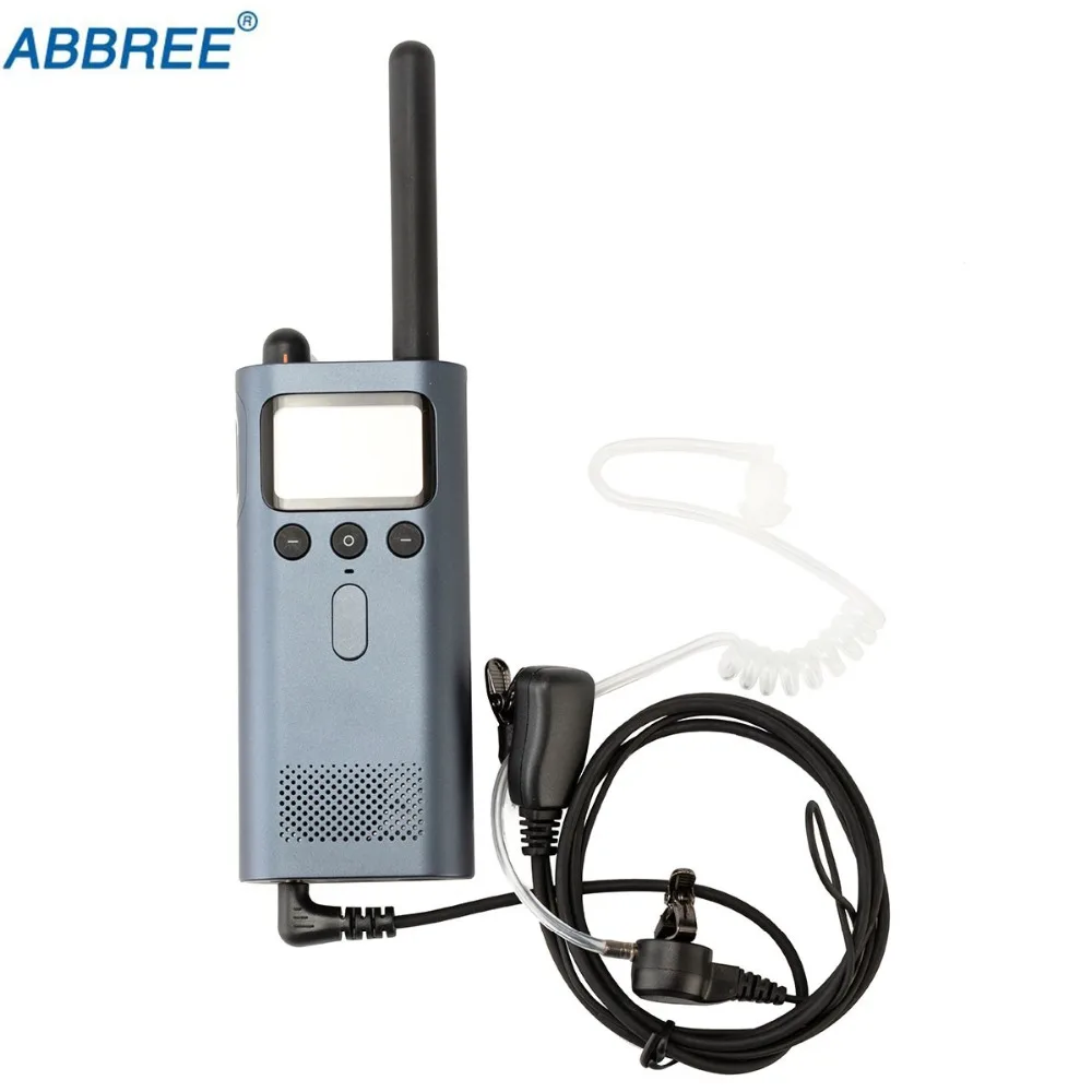 ABBREE Air Tube наушники гарнитура для Xiaomi Mijia Smart Walkie Talkies 1S Two Way Ham Radio|Запчасти и