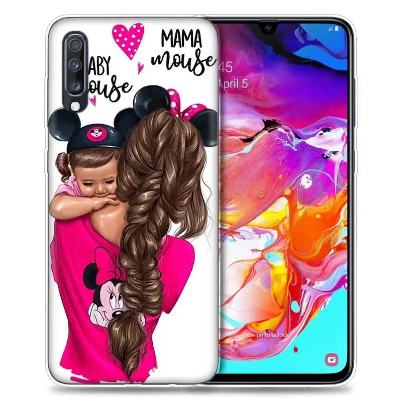 08 Для мам и детей, девочек queen чехол для samsung A50 A70 A20e A80 A60 A30 A20 A10 A8 A7 A6 плюс A9 мягкий Корпус чехол для телефона в виде ракушки - Цвет: 08