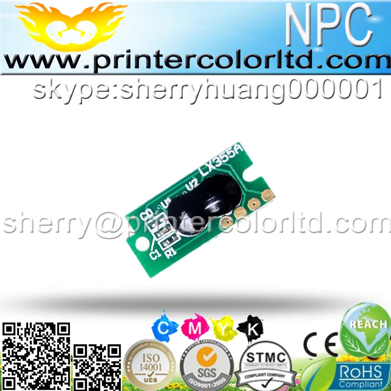 1 шт. черный лазерный чип для Xerox WorkCentre 3045 Phaser 3010 3040 тонер картридж 106R02180 106R02181 106R02182