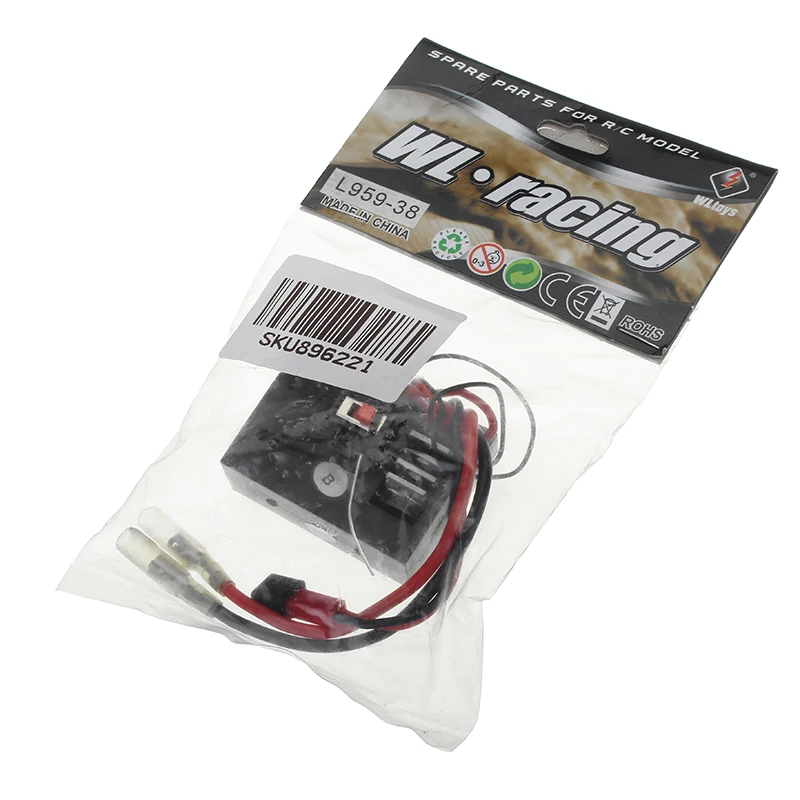 Wltoys L959-38 приемник ESC Регулятор скорости для Wltoys L959 L979 K959 1/12 RC Запасные части для автомобиля