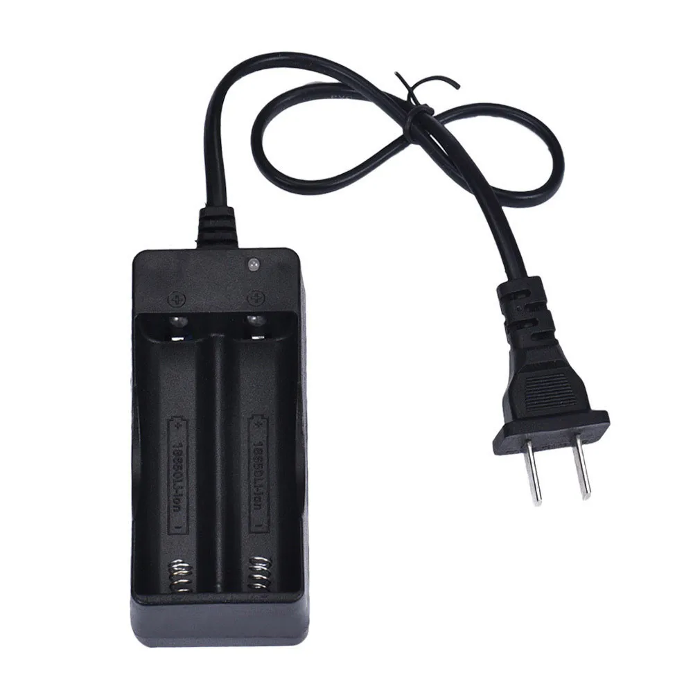 AC 110V 220V двойное зарядное устройство для 18650 3 7 V литий ионная аккумуляторная