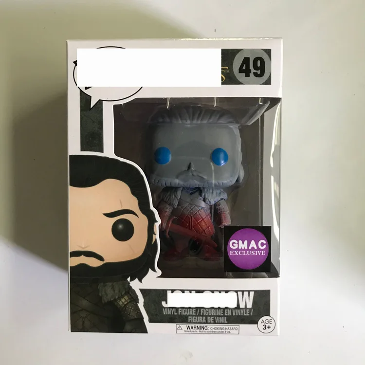 Экшн-фигурка Funko POP Игра престолов серый ветер Джон Сноу 49 # Дейнерис хаунд джайми