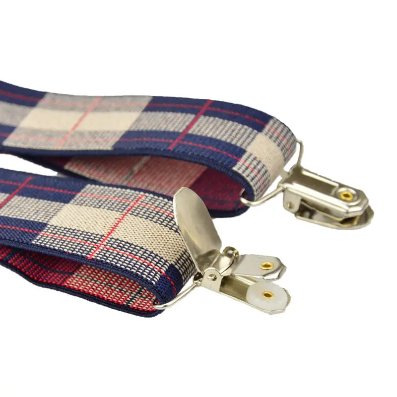 Подтяжки в стиле пэчворк для мужчин и женщин Эластичные Y образные подтяжки 120 см 3