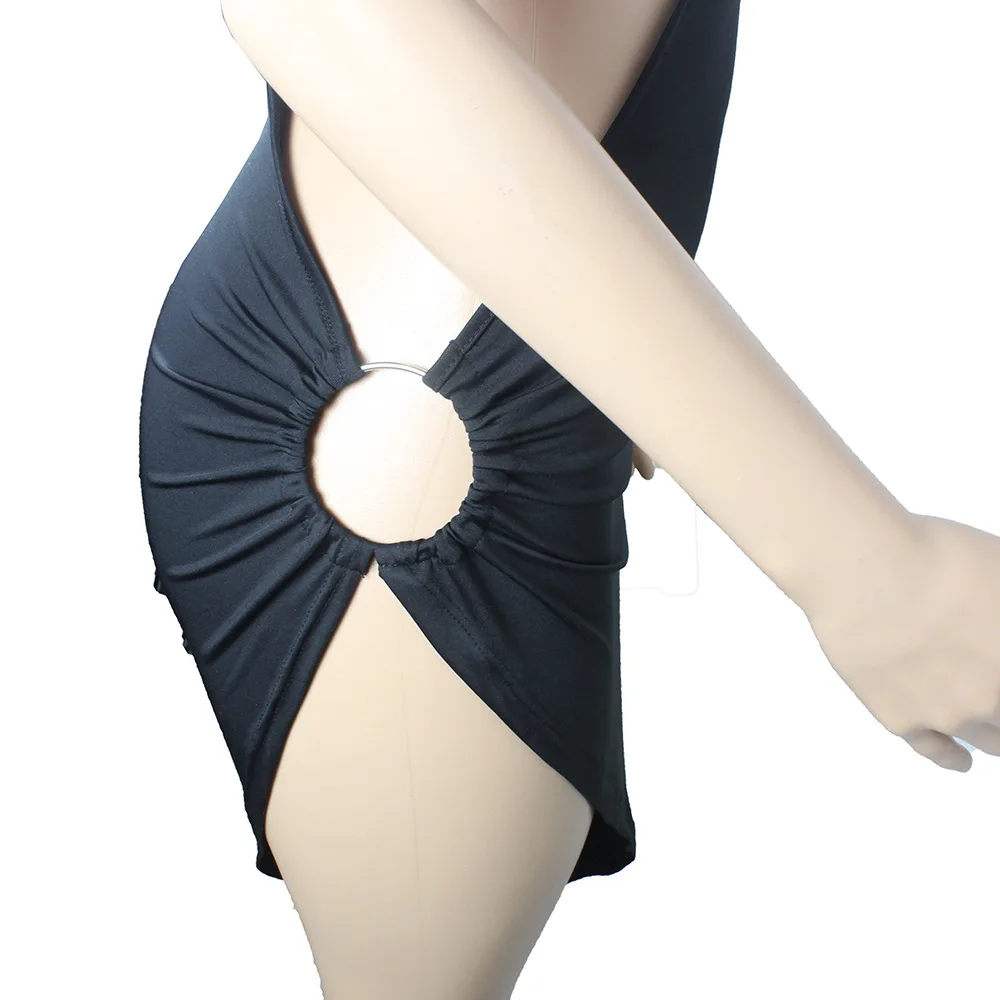 Новое поступление пикантные однотонные на одно плечо без рукавов один длинный