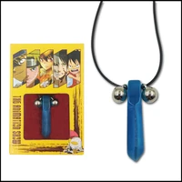 milky way anime uzumaki pendant green and blue necklace cosplay anime halskette accessories