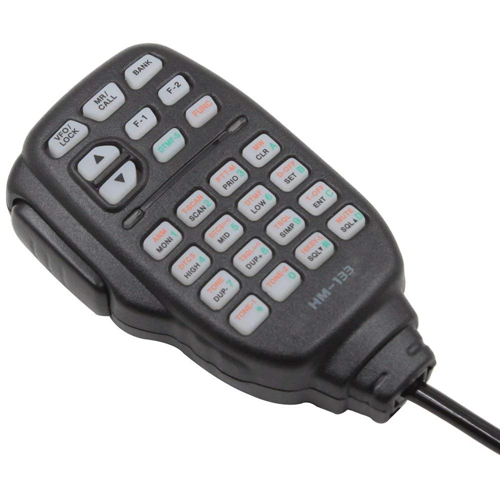 Портативный 8 контактный микрофон PTT DTMF фото радиоприемник|Рации| |
