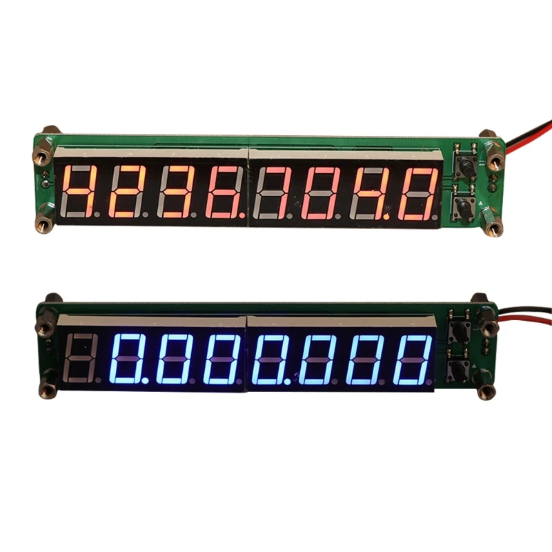 0 1 60 MHz 20 2 4 GHz RF 8 цифр СИД Одиночный счетчик частоты цимометр тестер|frequency counter|frequency