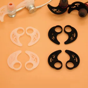 2 пары, 4 шт., силиконовые наушники-вкладыши BGreen, комплект аксессуаров для ушных крючков, ушной крючок для спорта, бега, наушники-вкладыши