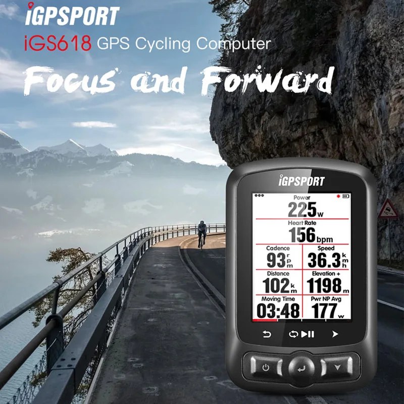 11 языков IGPSPORT IGS618 GPS велосипедный компьютер беспроводной IPX7 водонепроницаемый