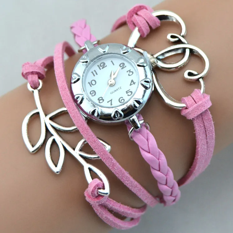 Недорогой изящный браслет ювелирные изделия для женщин замшевая ткань веревка