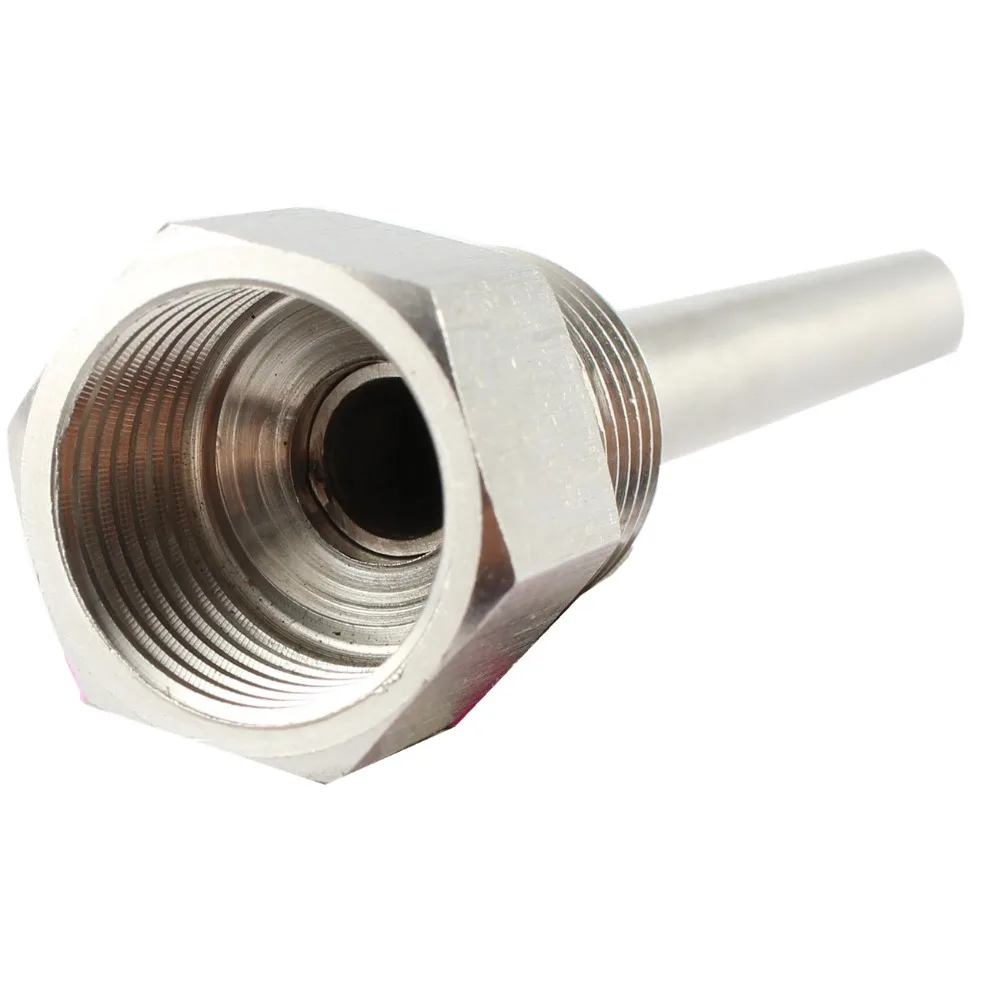 Комплект Thermowell из нержавеющей стали 304 от 6 5 см до 15 с 1/2 ''замком DN15 гайка термометр для домашнего