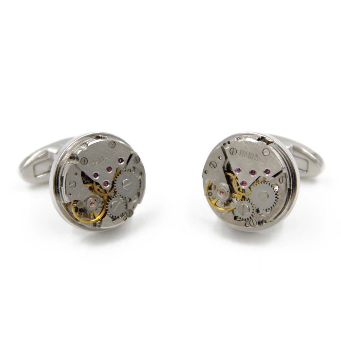 Распродажа нефункциональные запонки для часов мужчин модный подарок|cuff links for