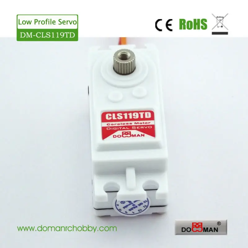 1pcs/lot DOMAN RC DM-CLS119TD 42g/0.09s/8.3kg.cm coreless low profile digital servo | Игрушки и хобби