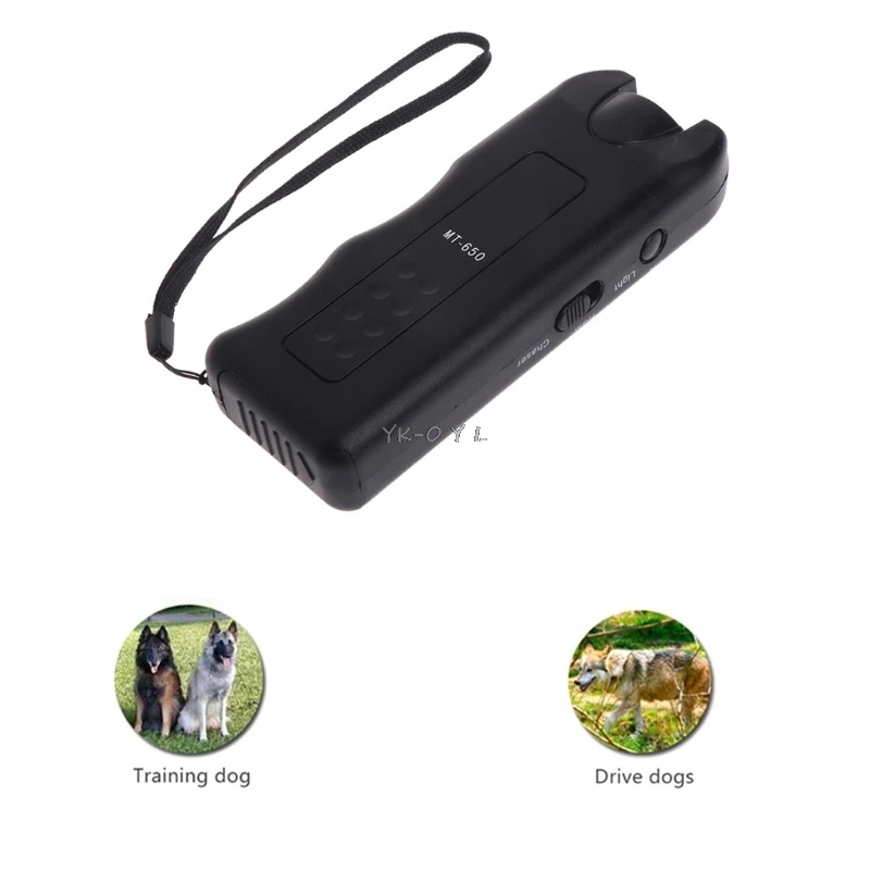 Ультразвуковой Отпугиватель собак электронное устройство для дрессировки