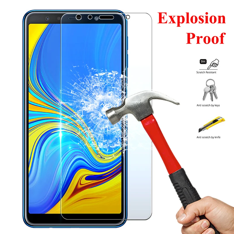 Защитная пленка для Samsung Galaxy A6 A8 Plus 2018 A5 A7 2017 2016 защитное стекло Samsyng A 6 8 5 7 Tremp Cristal