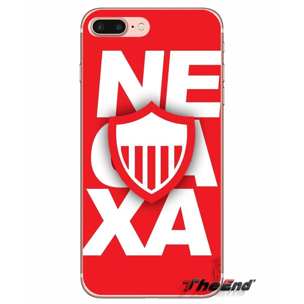 Прозрачный чехол из ТПУ с логотипом Necaxa Soccer для Huawei Honor 7X V10 6C V9 6A Play 9 Mate 10 Pro Y7 Y5 P8 P10