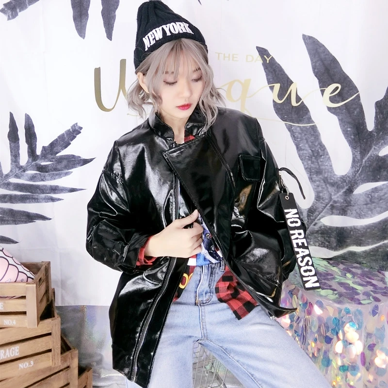 Новинка 2018 осенне-весеннее пальто модная женская одежда с воротником-стойкой