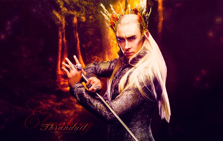Elves King Sword The Hobbit movie props Stainless steel material length 71-102cm home decor