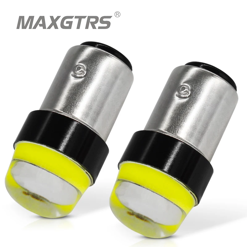 5x1157 BAY15D P21W/5W COB 12 Chip Светодиодный светильник для вождения заднего хода лампа из