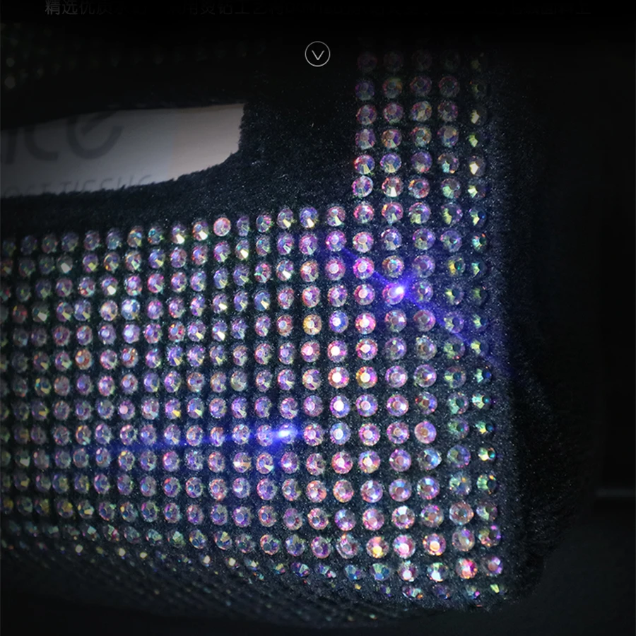 Автомобильный солнцезащитный козырек тканевый Бумага коробка держатель Авто