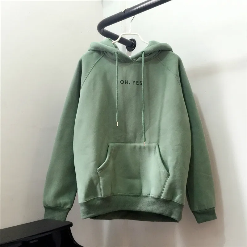 M-XXL 6 цветов осенняя Новинка свободный вельветовый плотный пуловер с капюшоном