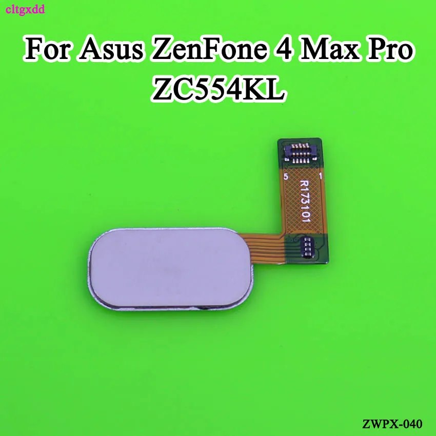 Cltgxdd для Asus ZenFone 4 Max Pro ZC554KL сканер отпечатков пальцев разъем сенсорный ID Главная