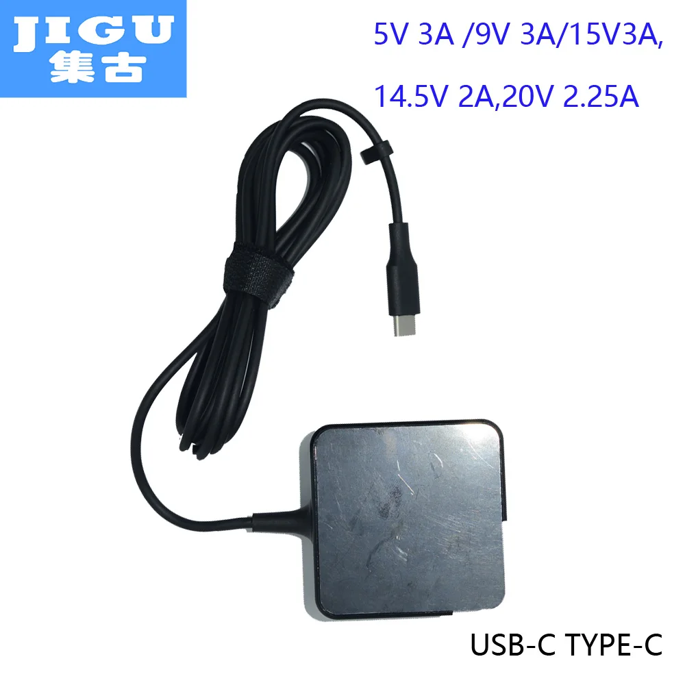 

JIGU 45W 5V 3A 9V 3A 12V 3A 14.5V 2A 15V 3A 20V 2.25A Adapter for acer/hp/huawei/lenovo/apple/xiaomi/sony USB-C type-c Device