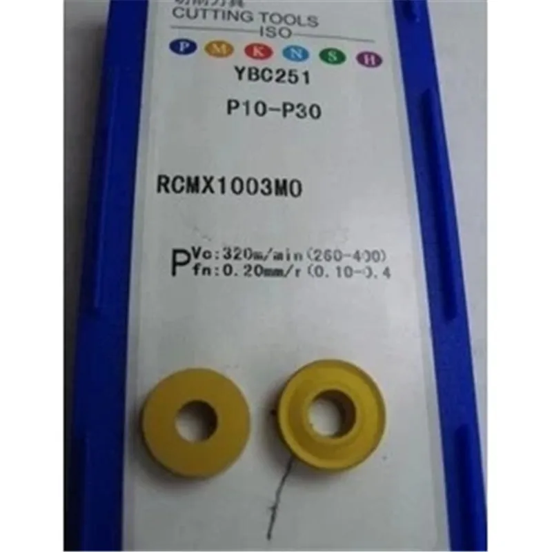 10pcs carbide inserts YBC251-RCMX2507MO 2006MO 1204MO 1003MO 3209MO 3209MO-PV 1606MO 0803MO 2507MO-1 free shipping! | Инструменты