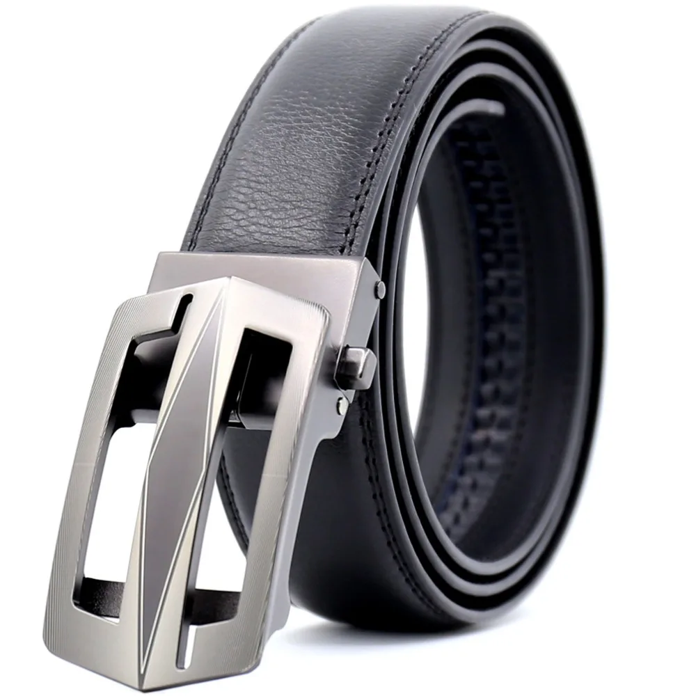 Деловые ремни для мужчин Ceinture роскошный ремень из натуральной кожи с пряжкой широкий ремень модные джинсы мужские Брендовые брюки ремень 130 см Q170