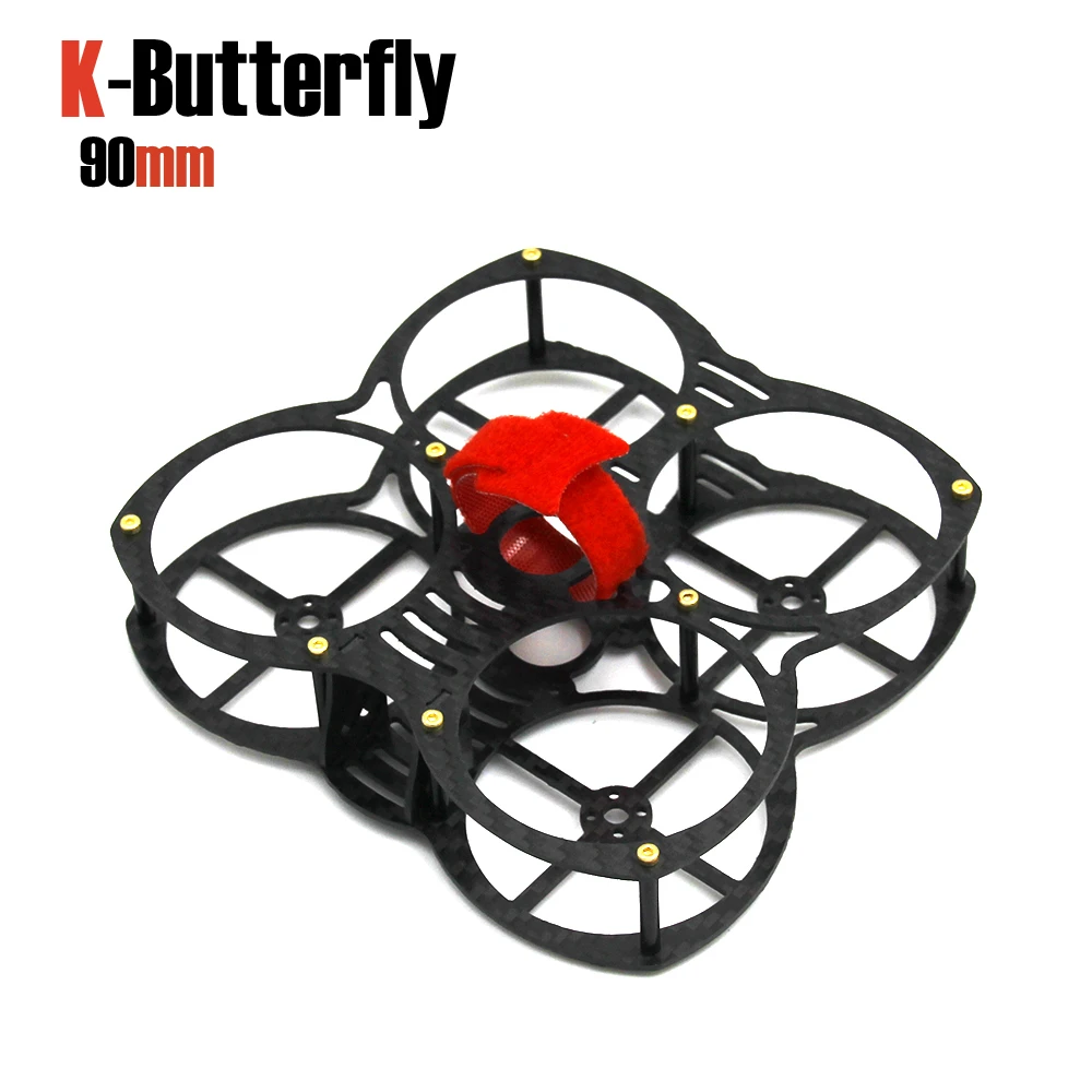 K-butterfly 2 дюйма 90 мм с пластиной толщиной 1 5 комплект мини-рамок для квадрокоптера