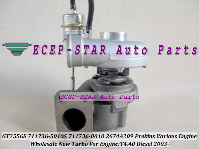 GT2556S 711736-5010S 2674A209 711736-0010 711736 0010 7117365010S 2674209 Turbocharger Turbo For Prekin Various 2003- T4.40 4.4L |
