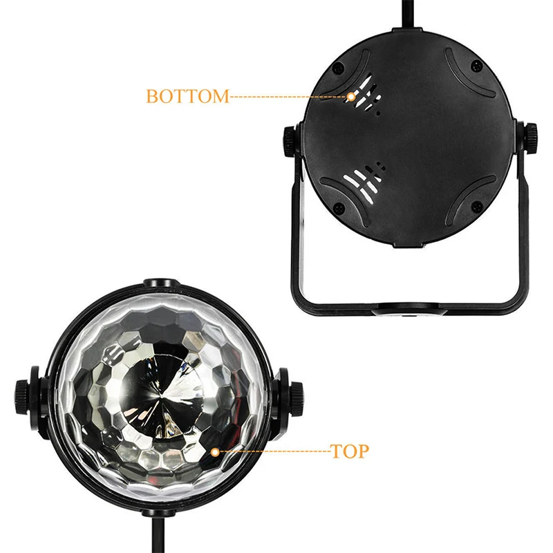 ANEMEL DJ Disco Ball Lumiere 3 Вт лазерный проектор с активацией звуком RGB сценический