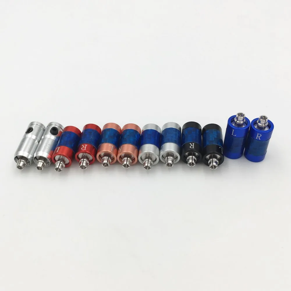1 пара наушников контактный разъем для Shure ED5 SE535 углеродного волокна оболочки MMCX покрытого Родием Серебряный разъем 6 Тип выбрать