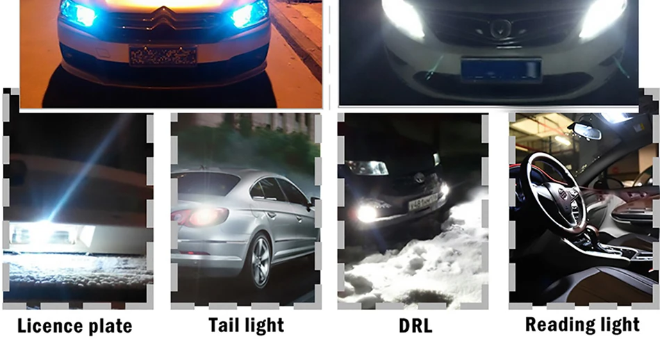 10 шт. автомобиль T10 Led Canbus 6000K белый T10 w5w 3300 светодиодные лампы Led DRL поворотные парковочные Ширина укрыты внутренной сводной светильник для чтения настольная лампа 12V автомобильный стиль