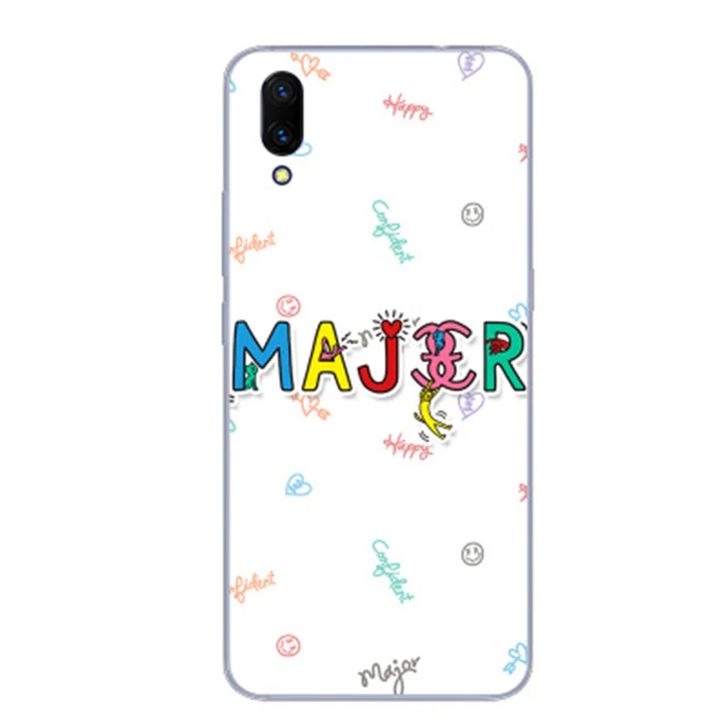 Чехол 6 41 дюйма для vivo V11 Модный стильный мягкий чехол телефона V 11 защитный чехлы |