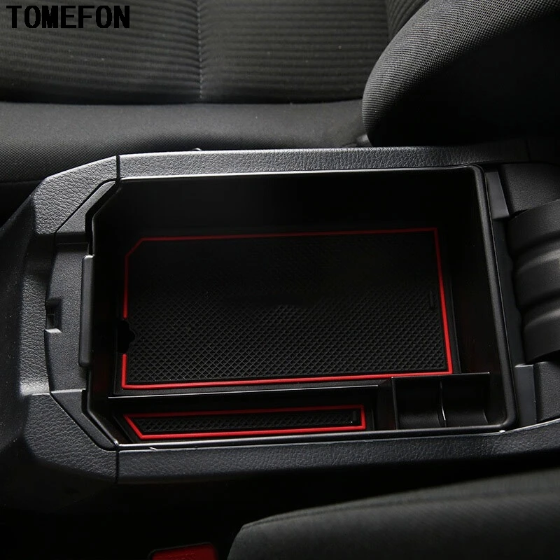 Центральный ящик для хранения чемоданов TOMEFON Toyota RAV4 RAV 4 2016 подлокотник закрытый