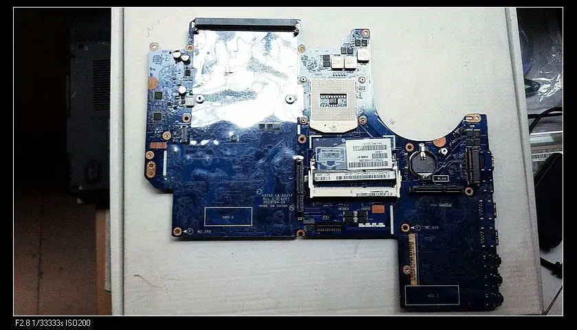Для ноутбука DELL Alienware M17X R5 2XJJ7 02XJJ7 VAS00 LA-9331P DDR3L неинтегрированная материнская плата