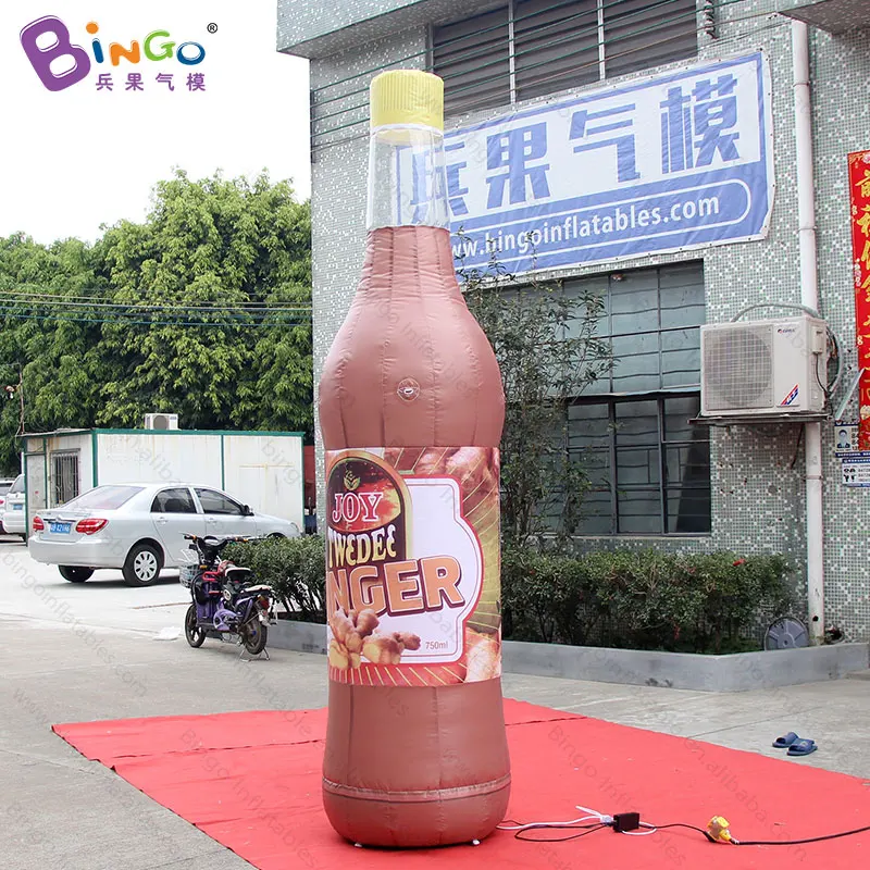 Рекламная Большая Надувная бутылка высотой 3 метра/надувная индивидуальная