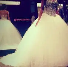 Vestido De Noiva Vintage Sexy Tulle Bling Ball Gown Wedding Dresses 2015 China Country Western Dress Bride | Свадьбы и торжества