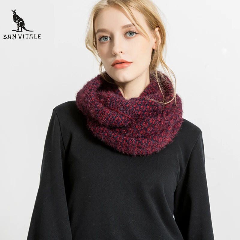 Шарфы женский шарф зимняя теплая повязка на голову пончо и накидки модные