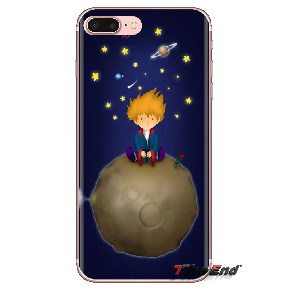 Мягкие прозрачные чехлы-книжки little prince fox для Samsung Galaxy S3 S4 S5 Mini S6 S7 Edge S8 S9 S10 Plus Note 3 4 5