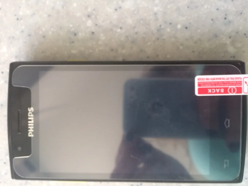 Ультратонкое закаленное стекло для смартфонов Philips S307 2 шт. защитная пленка