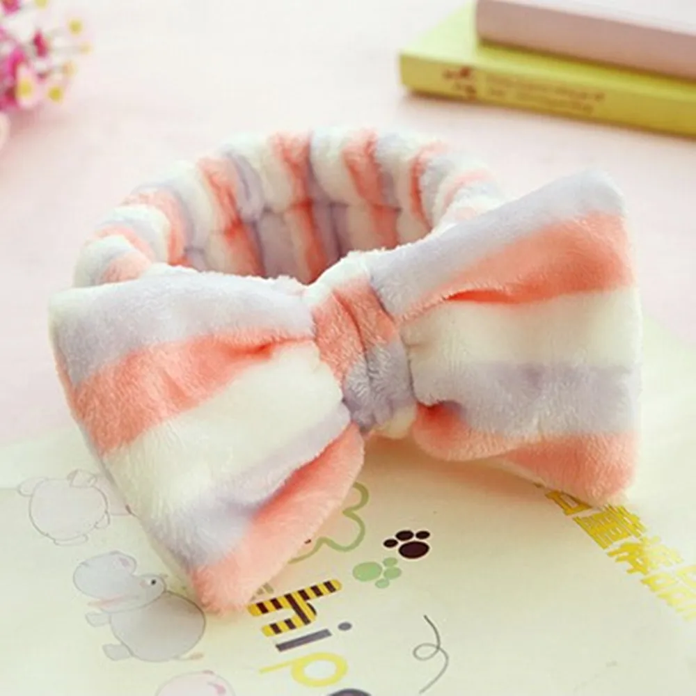 Новинка 2018 модная повязка на голову для ванны и душа косметическая мытья лица