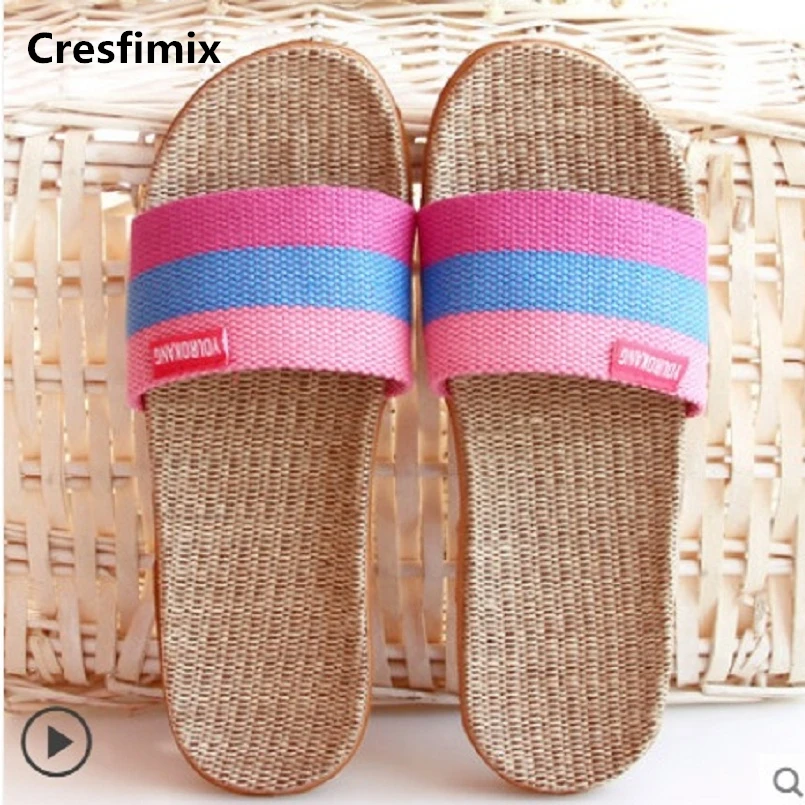 Cresfimix/женские модные и милые весенне Летние слипоны Женские повседневные уличные