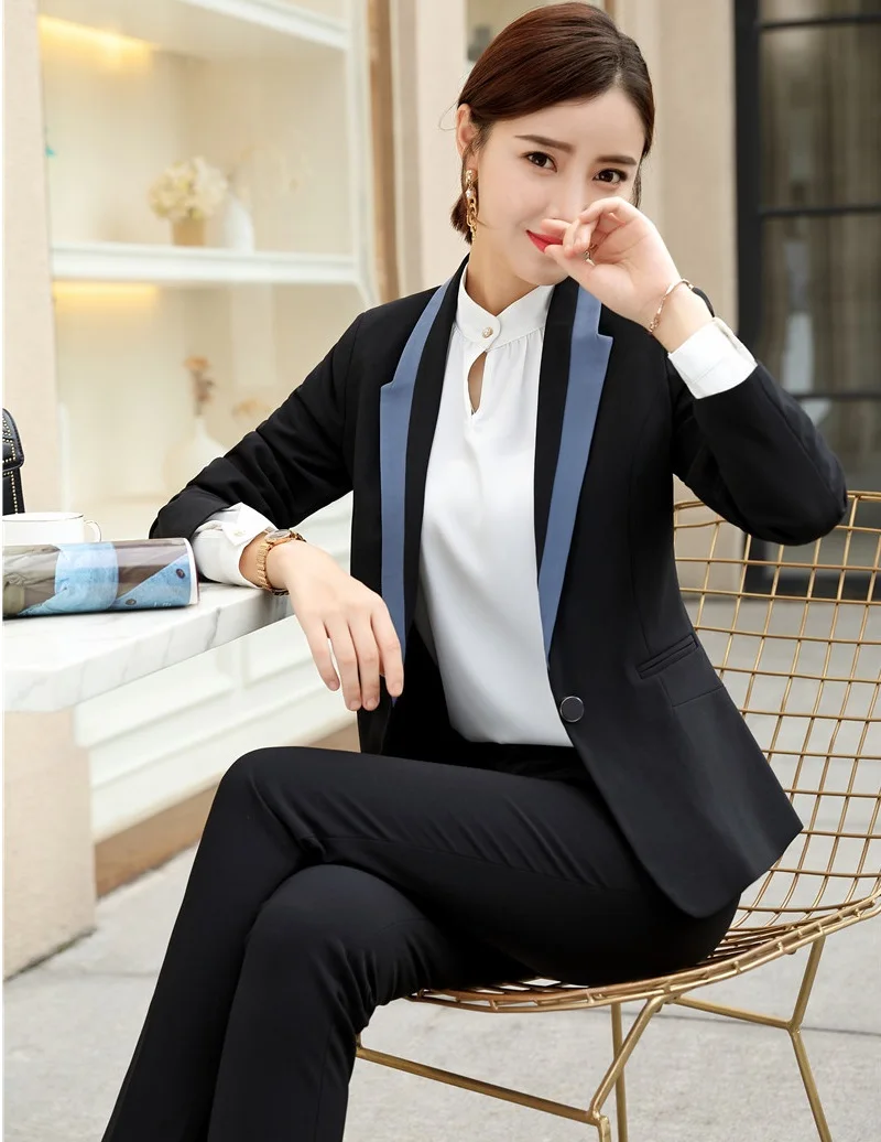 Женские деловые костюмы офисная одежда для работы профессиональные со штанами