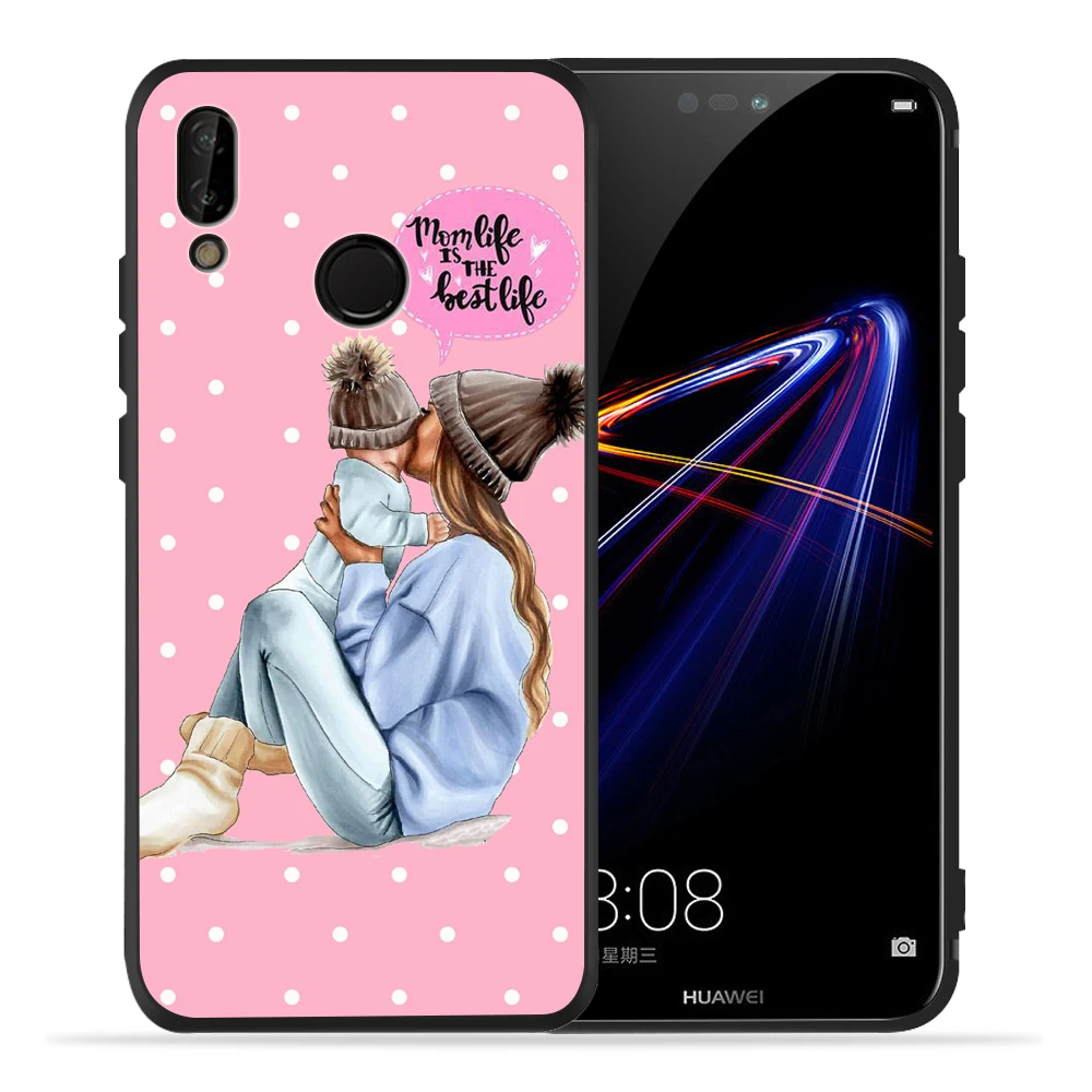 13 Модный чехол Super Mama mouse Dad girl boy Baby для huawei P20 Lite Pro P30 Lite Pro P8Lite P9Lite P Smart P10 Lite - Цвет: 13
